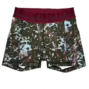 Lululemon What The Sport Short Floral Sport Tranquil Blue Purple Womens Size 4